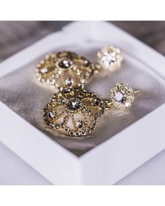 Queen Örhängen Guld